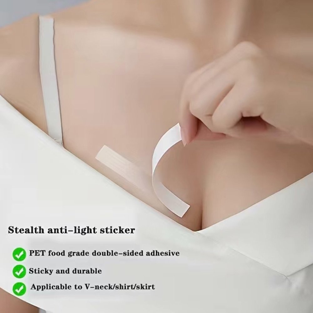 👚🌟 Slip-Free Style! Get our 36pcs Invisible Anti-Slip Stickers! 🚫👕🔒